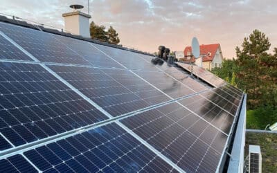 3-fázová fotovoltaická elektrárna v Brně