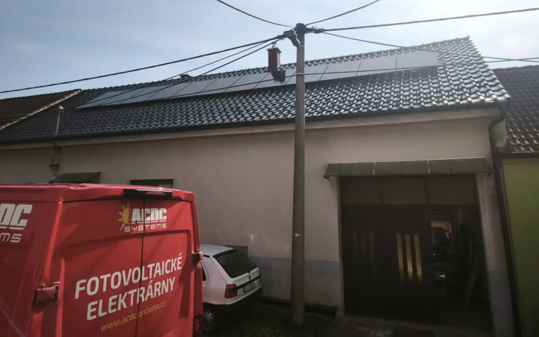 FVE s českou baterií – Hrušovany