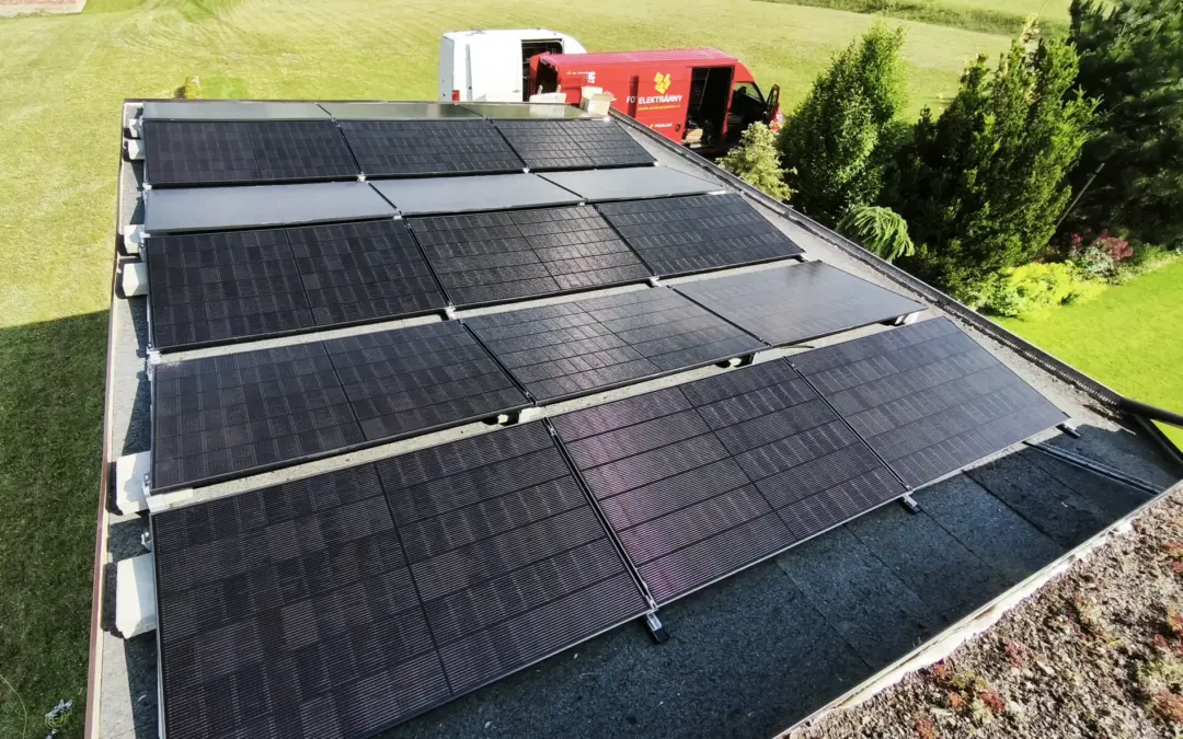 Fotovoltaika s českou baterií – Brno-Venkov
